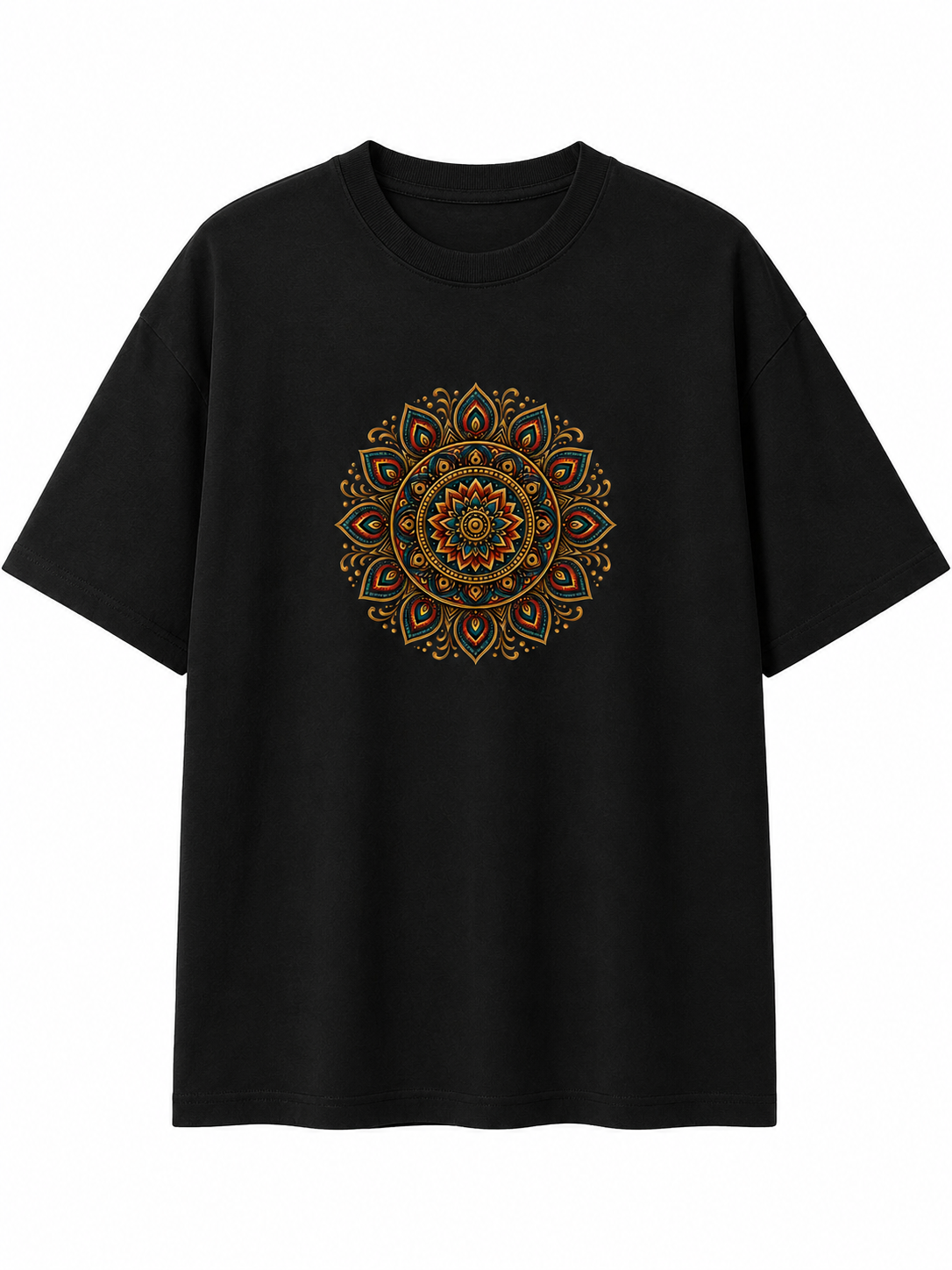 Ethnic Mandala Streetwear T-Shirt